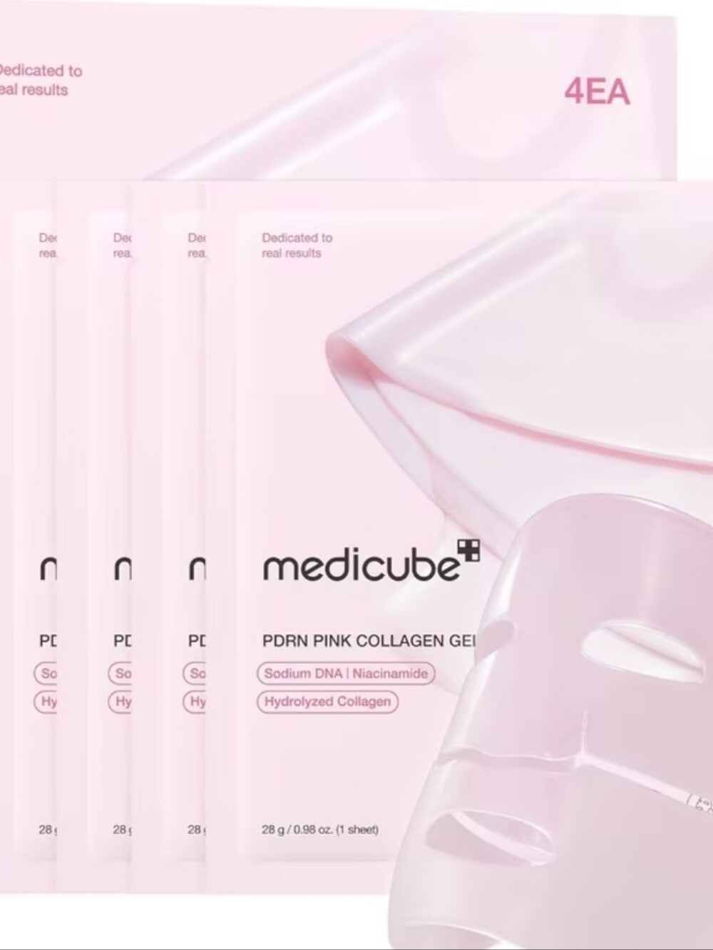 Medicube PDRN Pink Collagen Gel Mask - Pink Hydrating Sheet